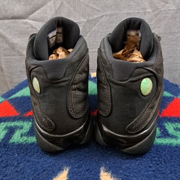 %Size 13 NIKE Air Jordan 13 Retro Black Cat 414571-011 Mens AJ13